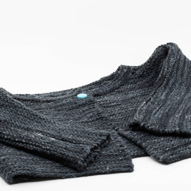 Babyjacke grau